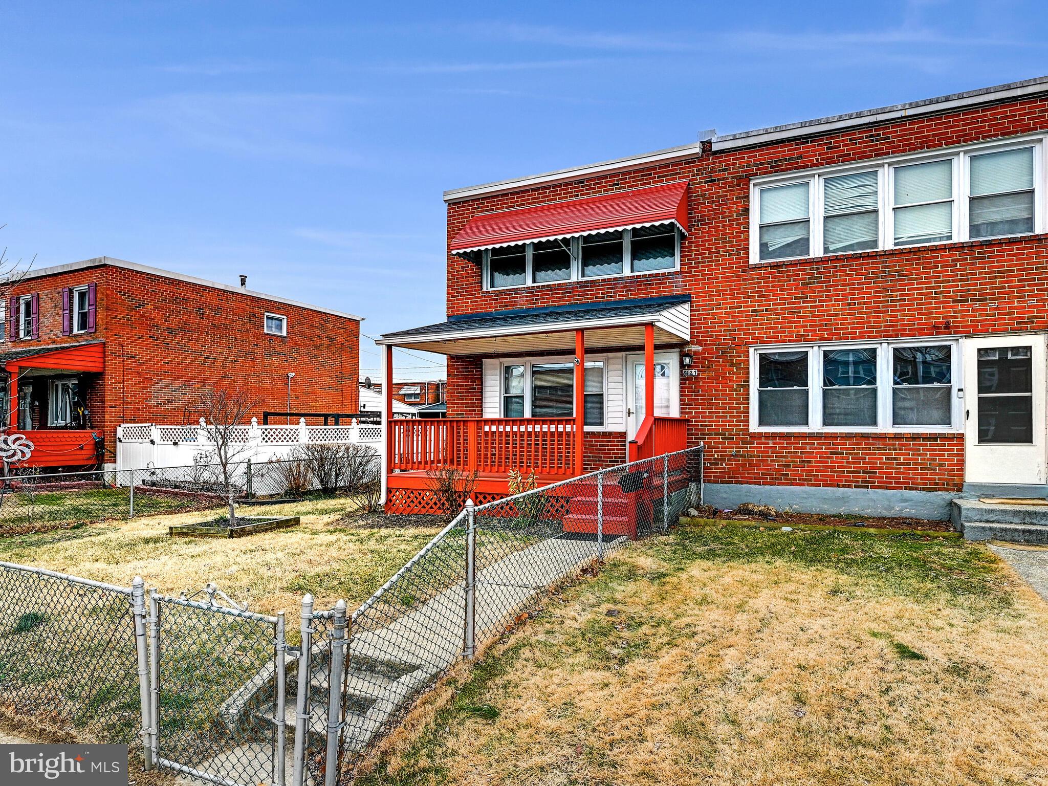 8127 Del Haven Road Dundalk, MD 21222 - Photo 21 of 25 a front view of a house with a yard