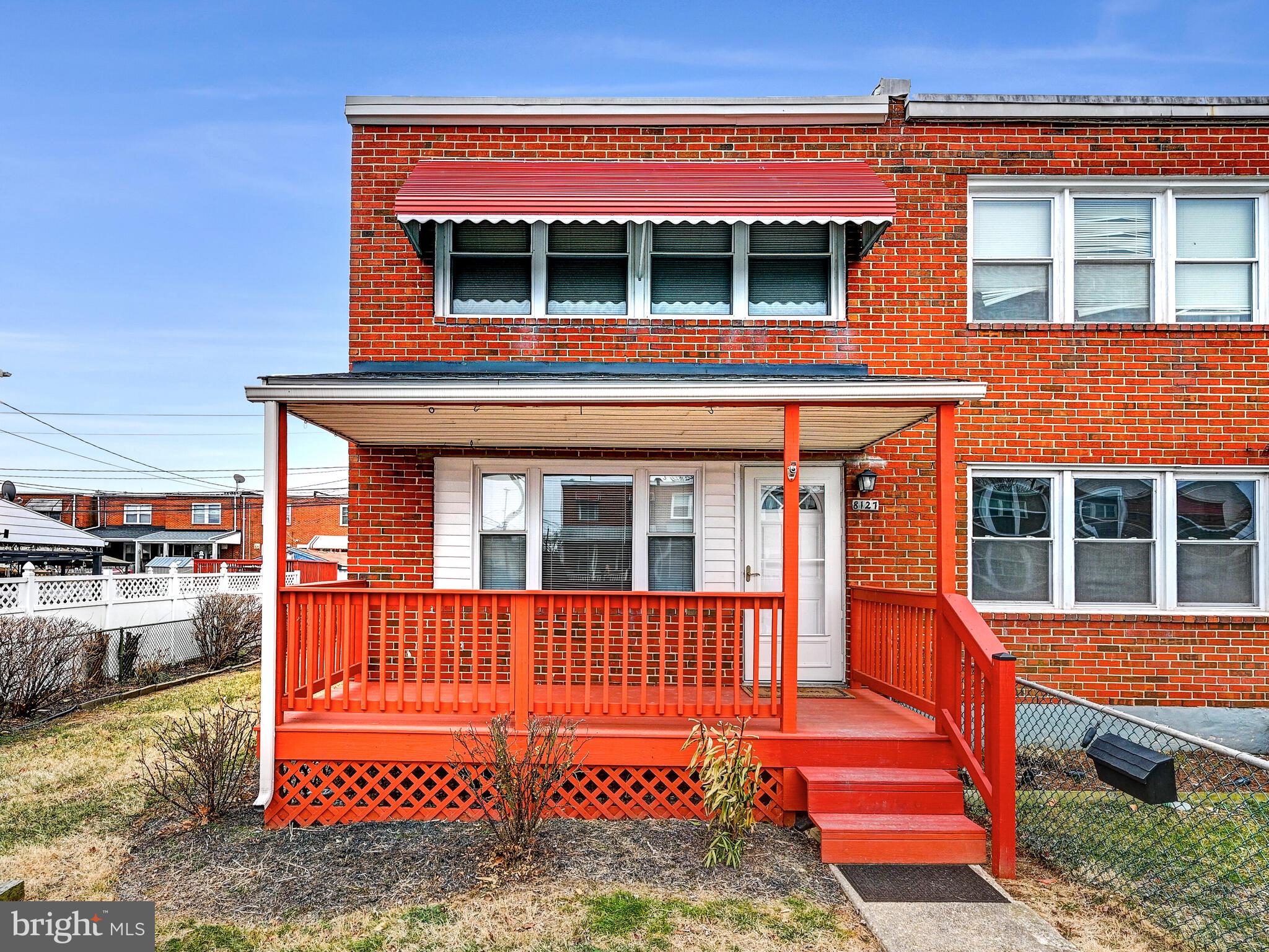 8127 Del Haven Road Dundalk, MD 21222 - Photo 23 of 25 front view of a house with a yard
