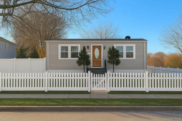 a view of a house with a deck