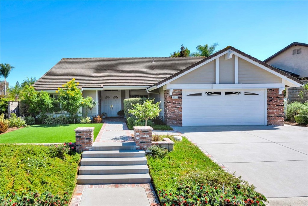 7710 East Strawberry Ridge Orange, CA 92869 - Photo 2 of 33 The home is located on a cul de sac of only 8 homes.
