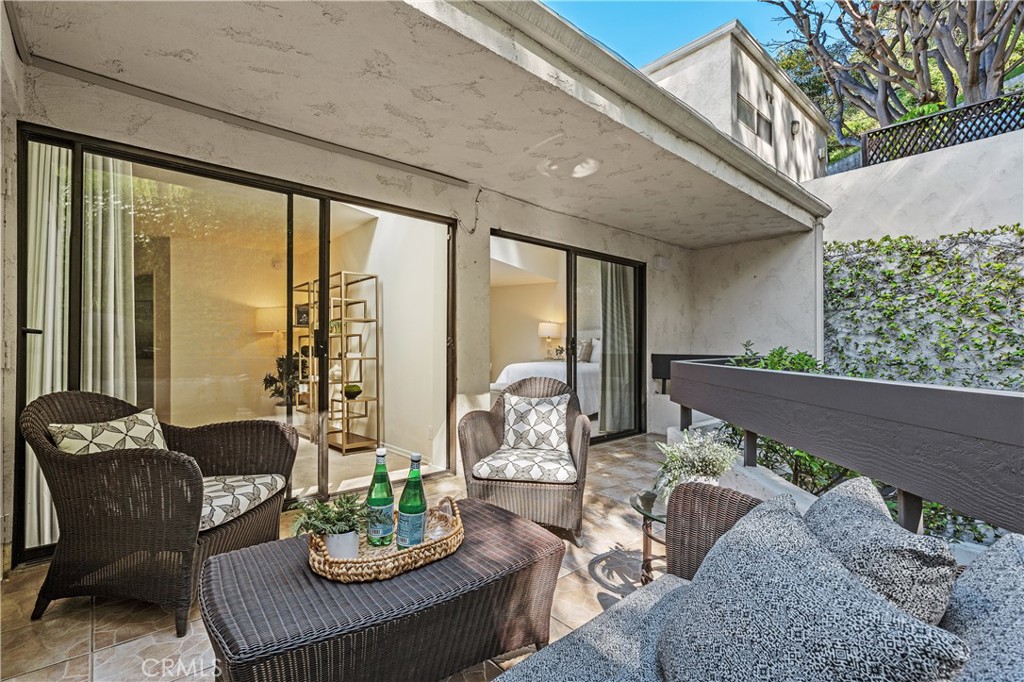 11687 Bellagio Road, Unit 12 Los Angeles, CA 90049 - Photo 27 of 50 Back and front balconies together provide approx 300+ sq.ft. of additional outdoor living space.