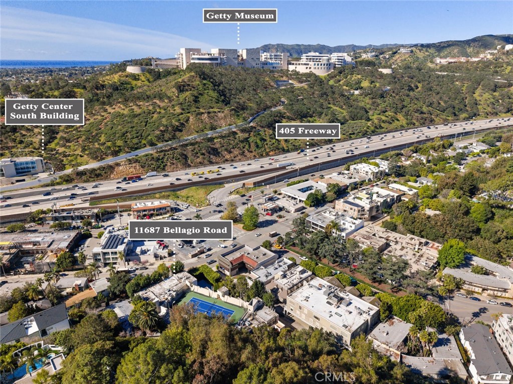 11687 Bellagio Road, Unit 12 Los Angeles, CA 90049 - Photo 43 of 50 Rooftop tennis court at Bel Air Courtside. Perfect for enjoying sunset views!