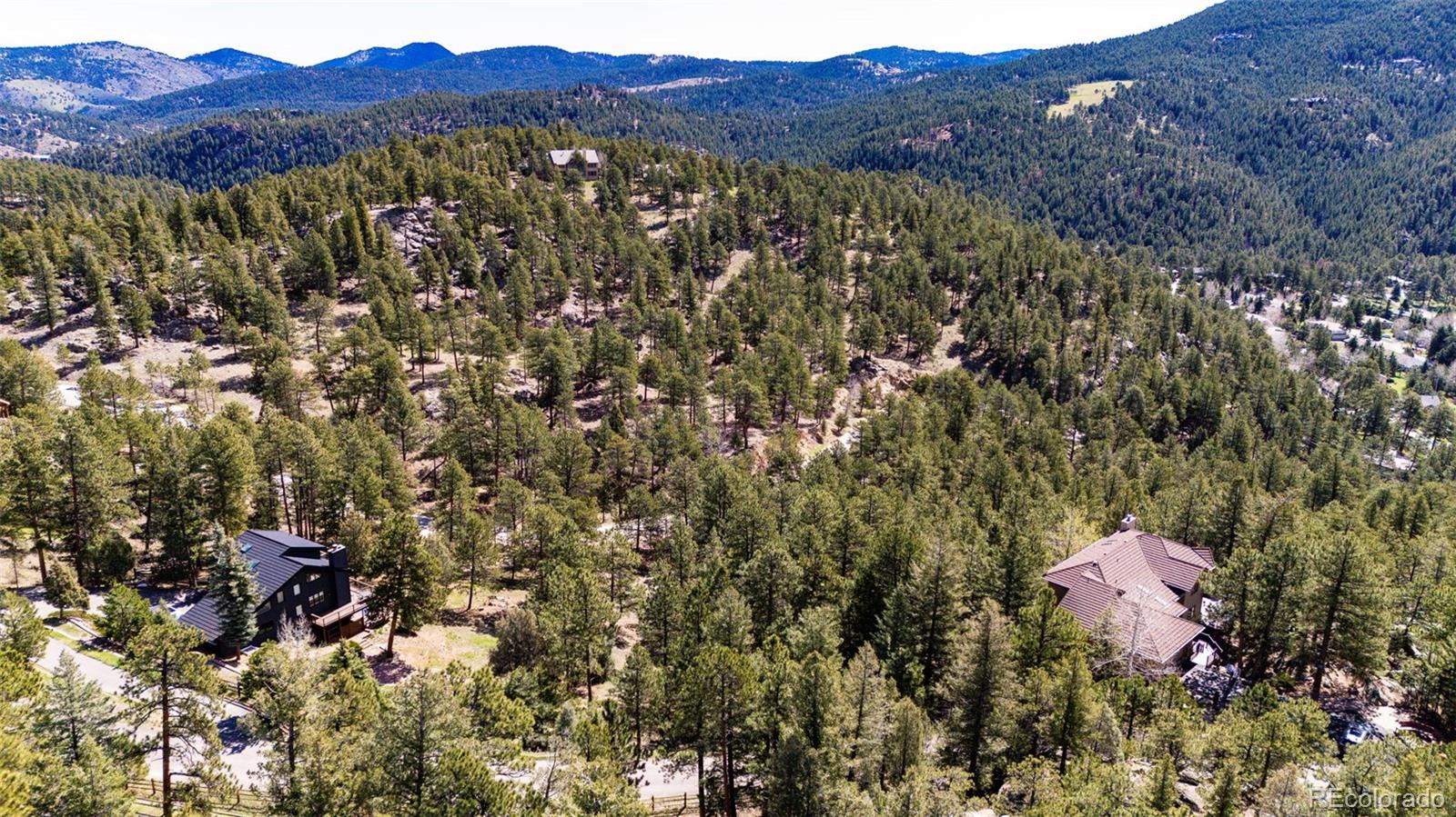 4094 Alpine Drive Evergreen, CO 80439 - Photo 37 of 39 a view of a and mountain