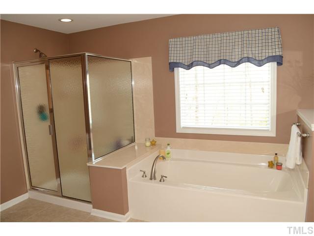 4457 Fairview Ridge Lane Apex, NC 27539 - Photo 12 of 25 Oversized separate shower.