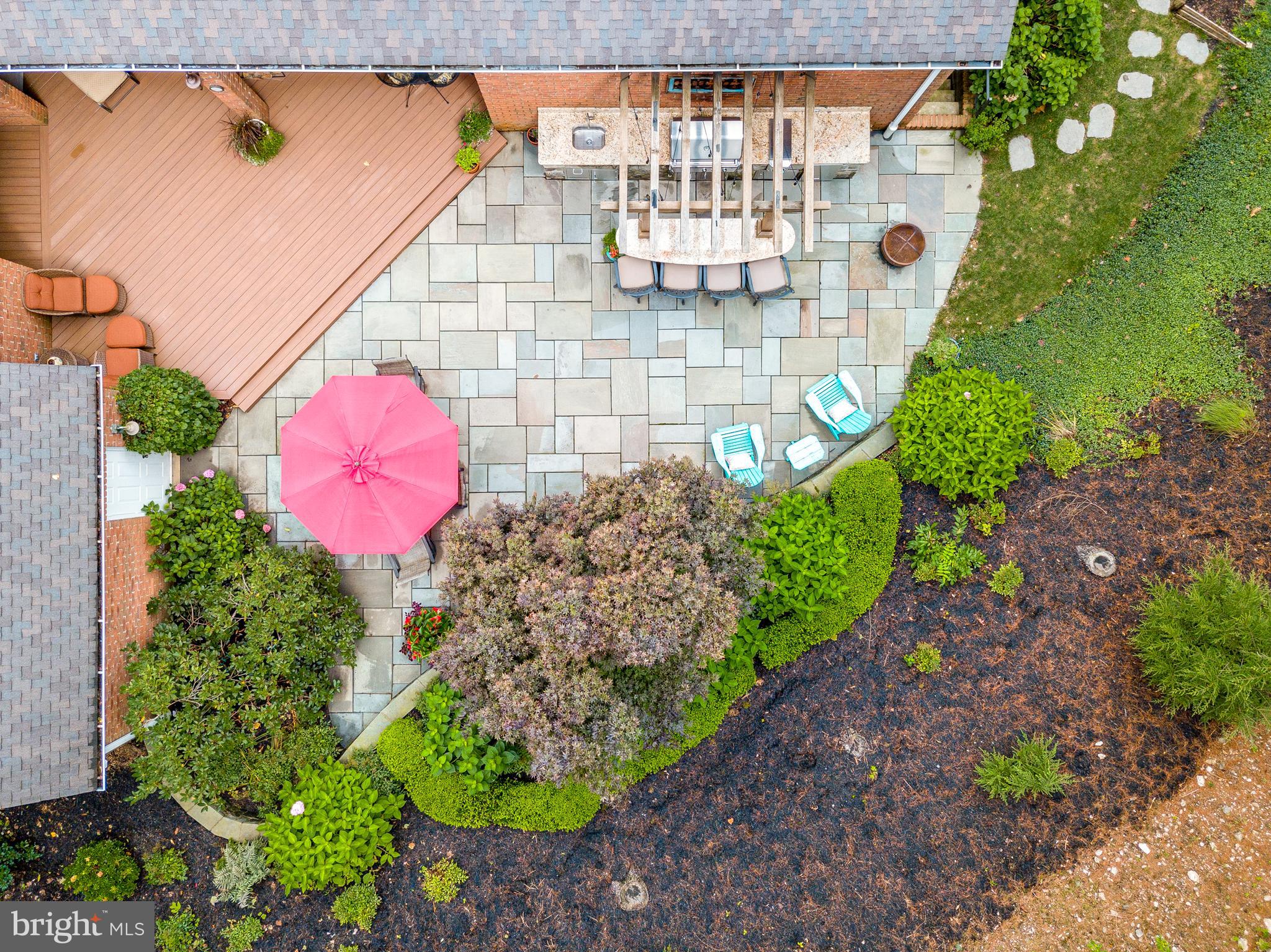 12605 Knoll Road Mount Airy, MD 21771 - Photo 56 of 58 Birds eye view of outdoor patio