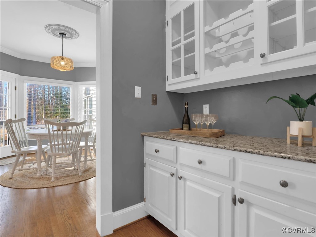 5304 Clipper Cove Road Midlothian, VA 23112 - Photo 16 of 50 a kitchen with granite countertop stainless steel appliances a sink and cabinets
