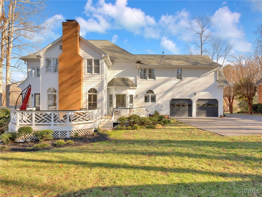 5304 Clipper Cove Road Midlothian, VA 23112 - Photo 45 of 50 a front view of a house with a ocean view