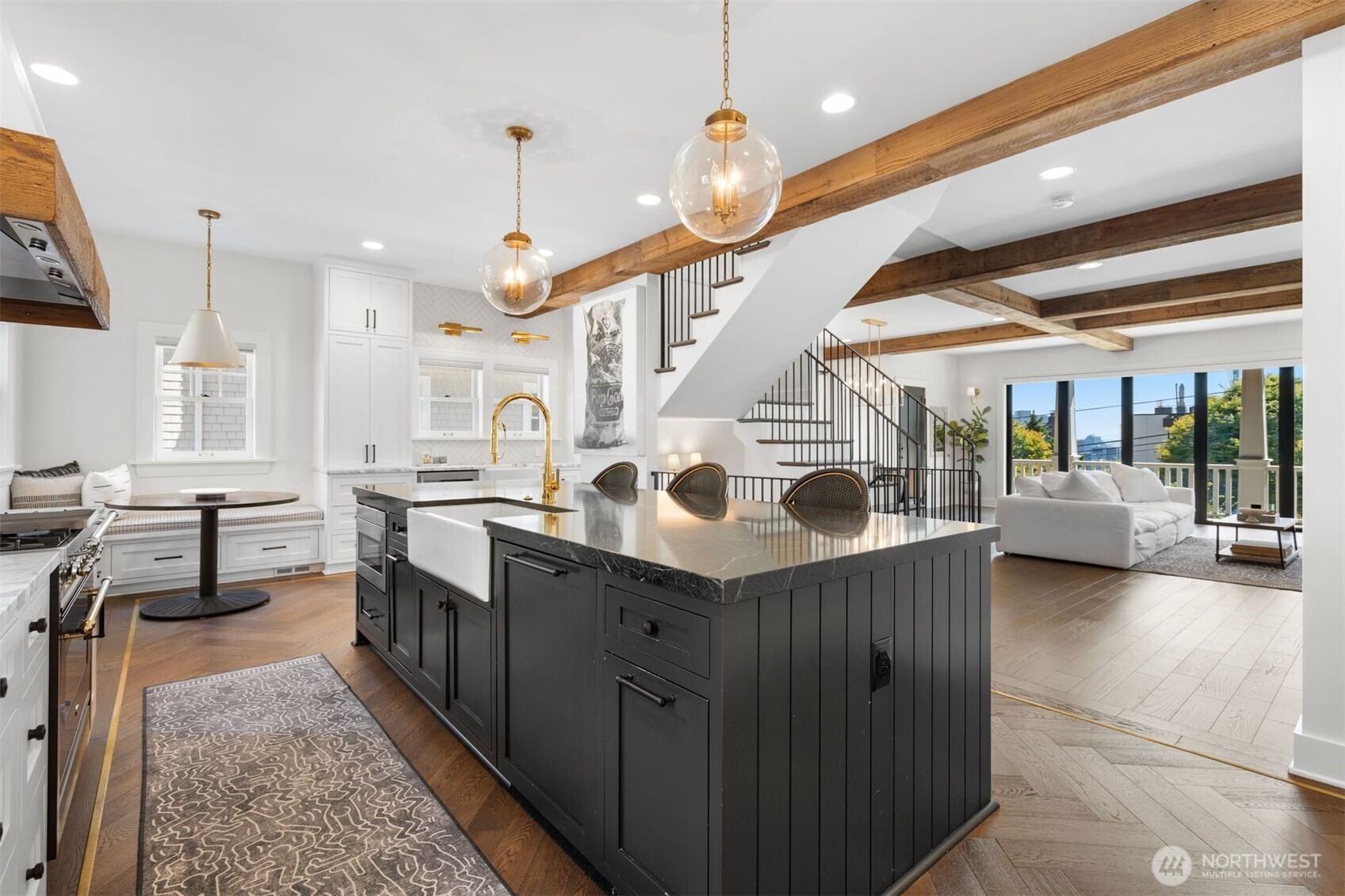 312 Prospect Street Seattle, WA 98109 - Photo 15 of 40 a very nice looking kitchen with a large window