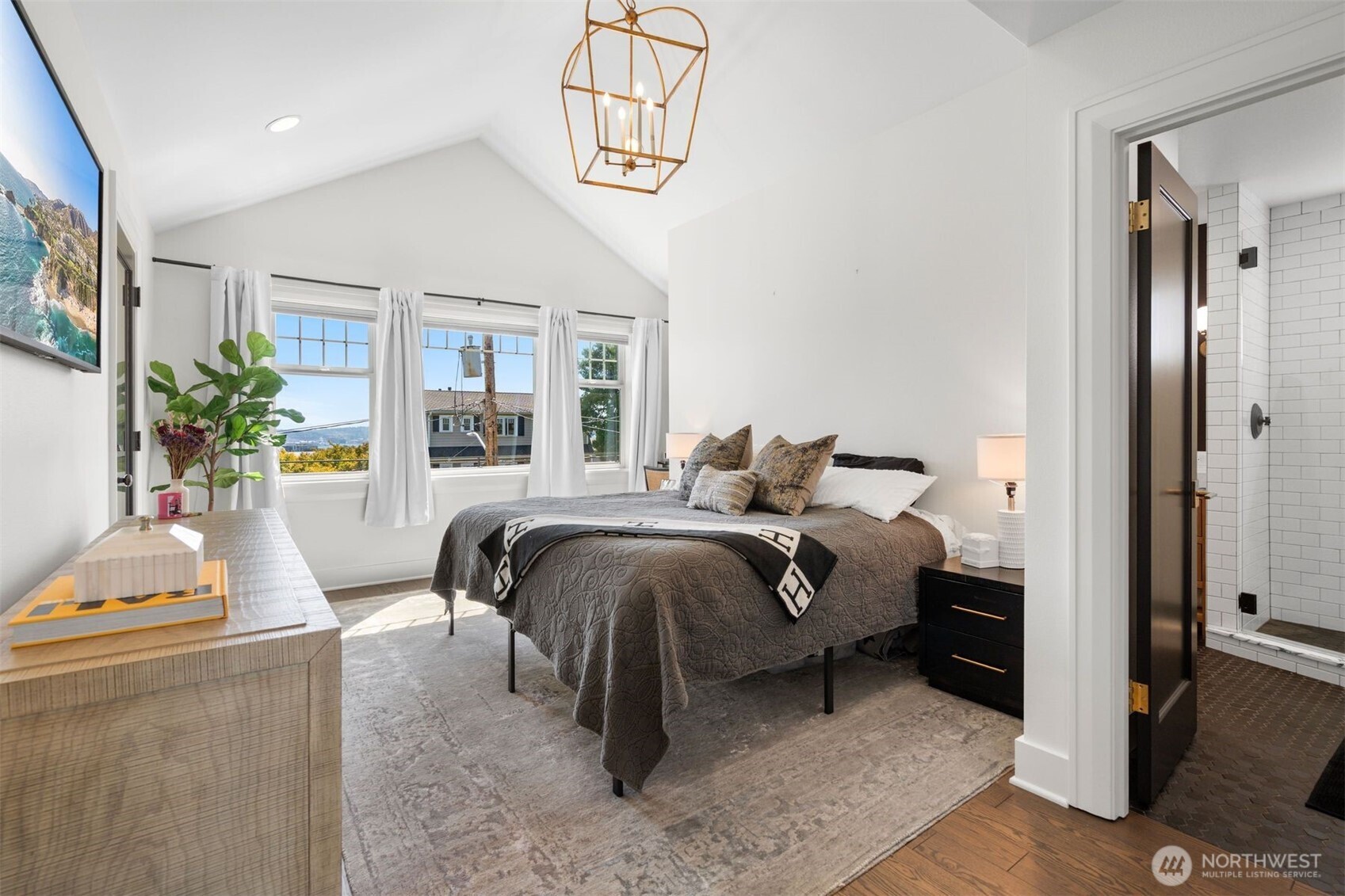 312 Prospect Street Seattle, WA 98109 - Photo 26 of 40 a bed room with a bed and window