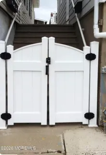 a view of front door