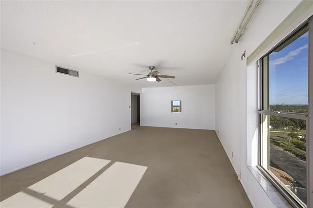 a view of an ocean beach