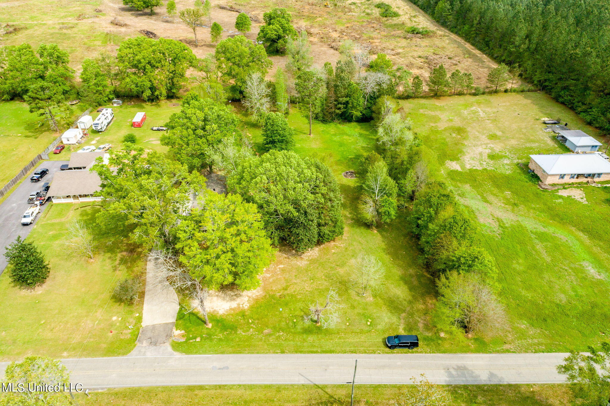 258 T Smith Road Hattiesburg, MS 39401 - Photo 34 of 41 Aerial View