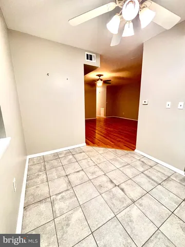 a view of empty room