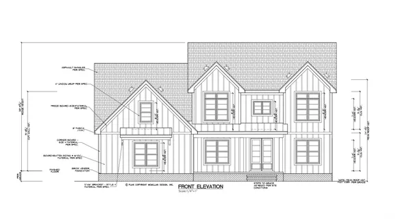 a black and white photo of a house