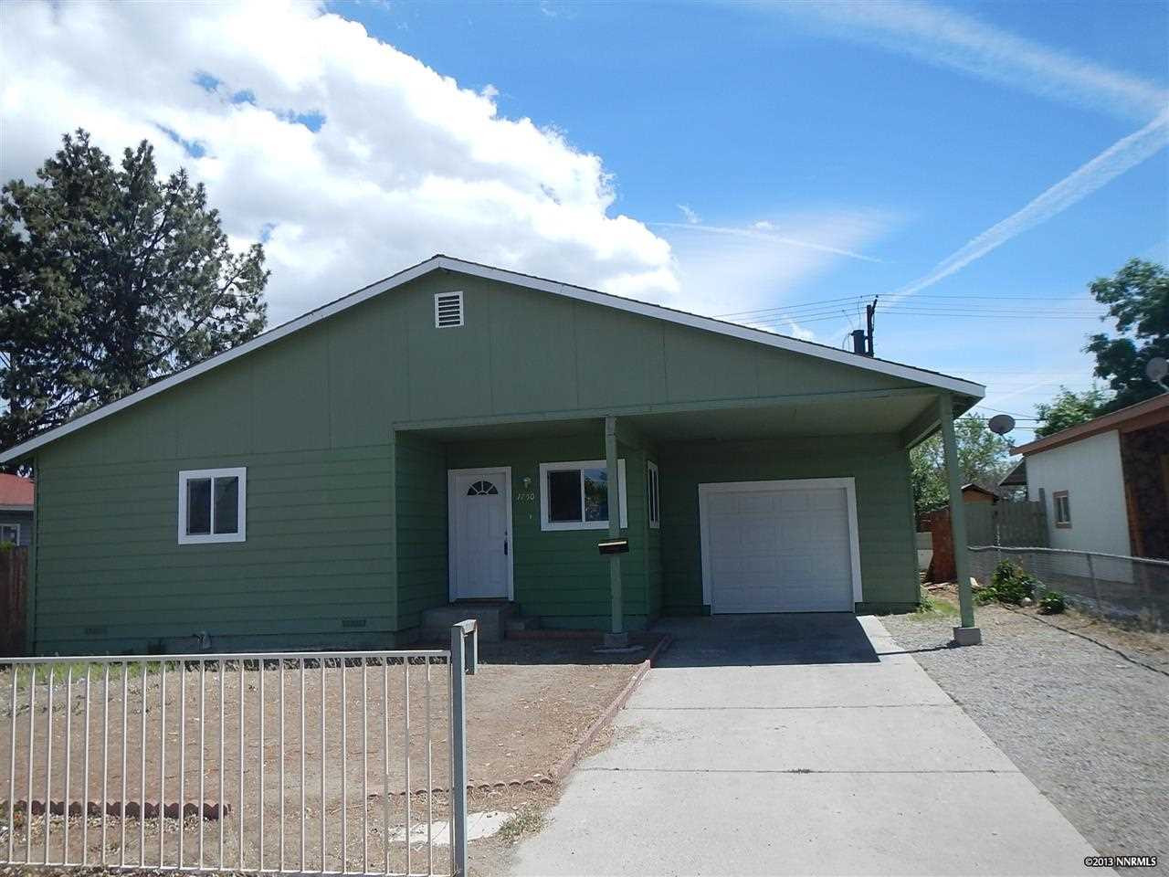 1750 Castle Way Reno, NV 89512 - Photo 1 of 1 a front view of a house
