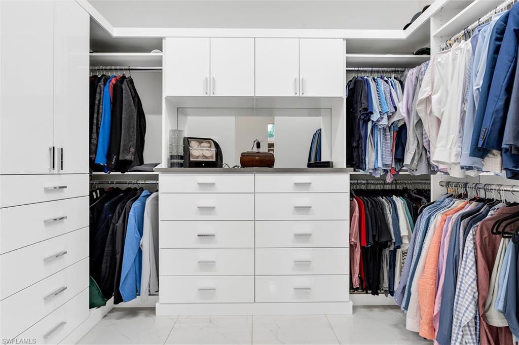 627 Hickory Road Naples, FL 34108 - Photo 17 of 36 Main Bedroom Closet 1