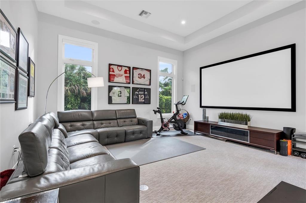 627 Hickory Road Naples, FL 34108 - Photo 27 of 36 Theatre Room