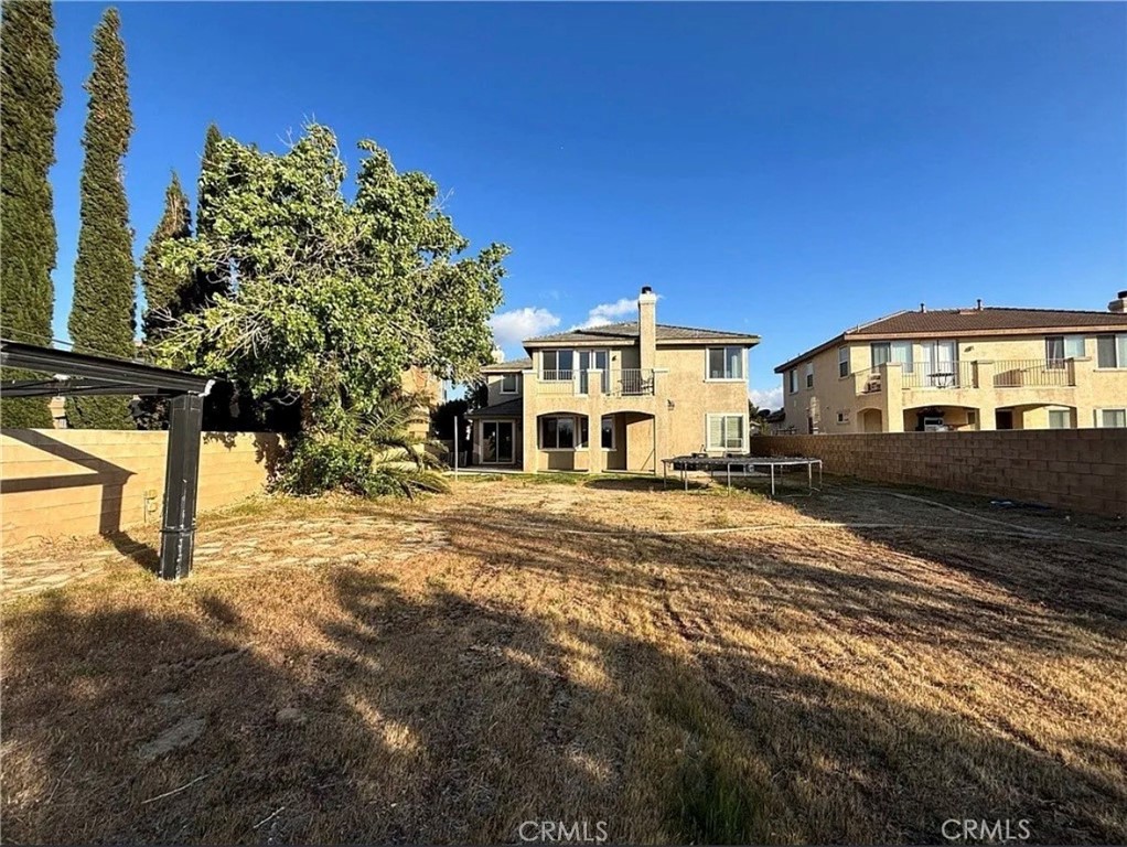 3715 Club Rancho Drive Palmdale, CA 93551 - Photo 47 of 52 a view of a house with a yard