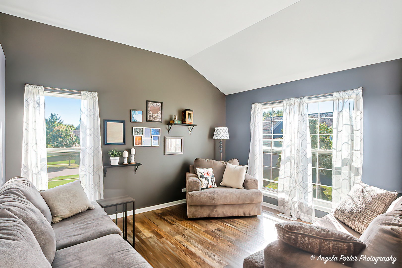 2019 Aspen Drive Woodstock, IL 60098 - Photo 3 of 31 a living room with furniture and a large window