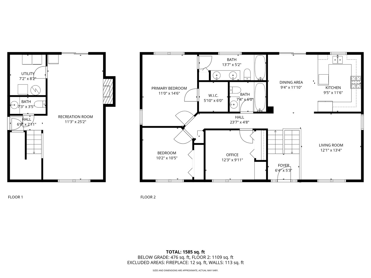 2019 Aspen Drive Woodstock, IL 60098 - Photo 31 of 31 a picture of a floor plan