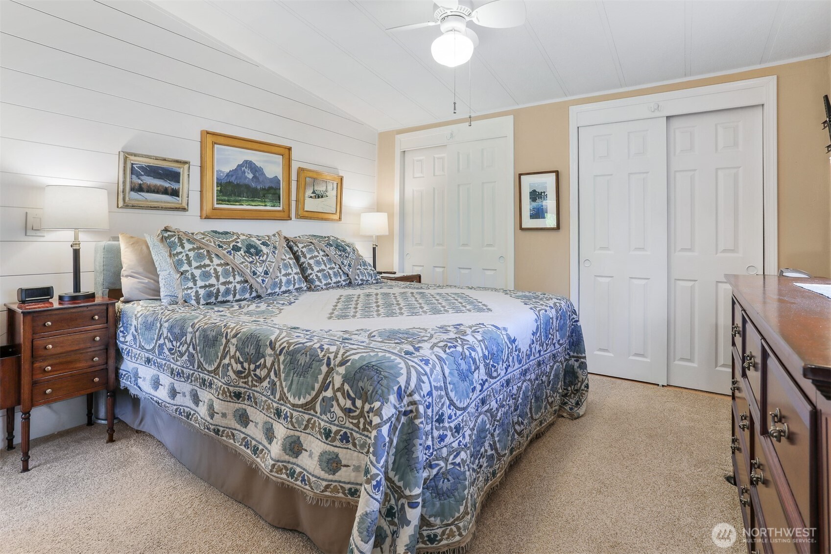 23716 9th Place West Bothell, WA 98021 - Photo 21 of 40 a bedroom with a bed and a painting on the wall