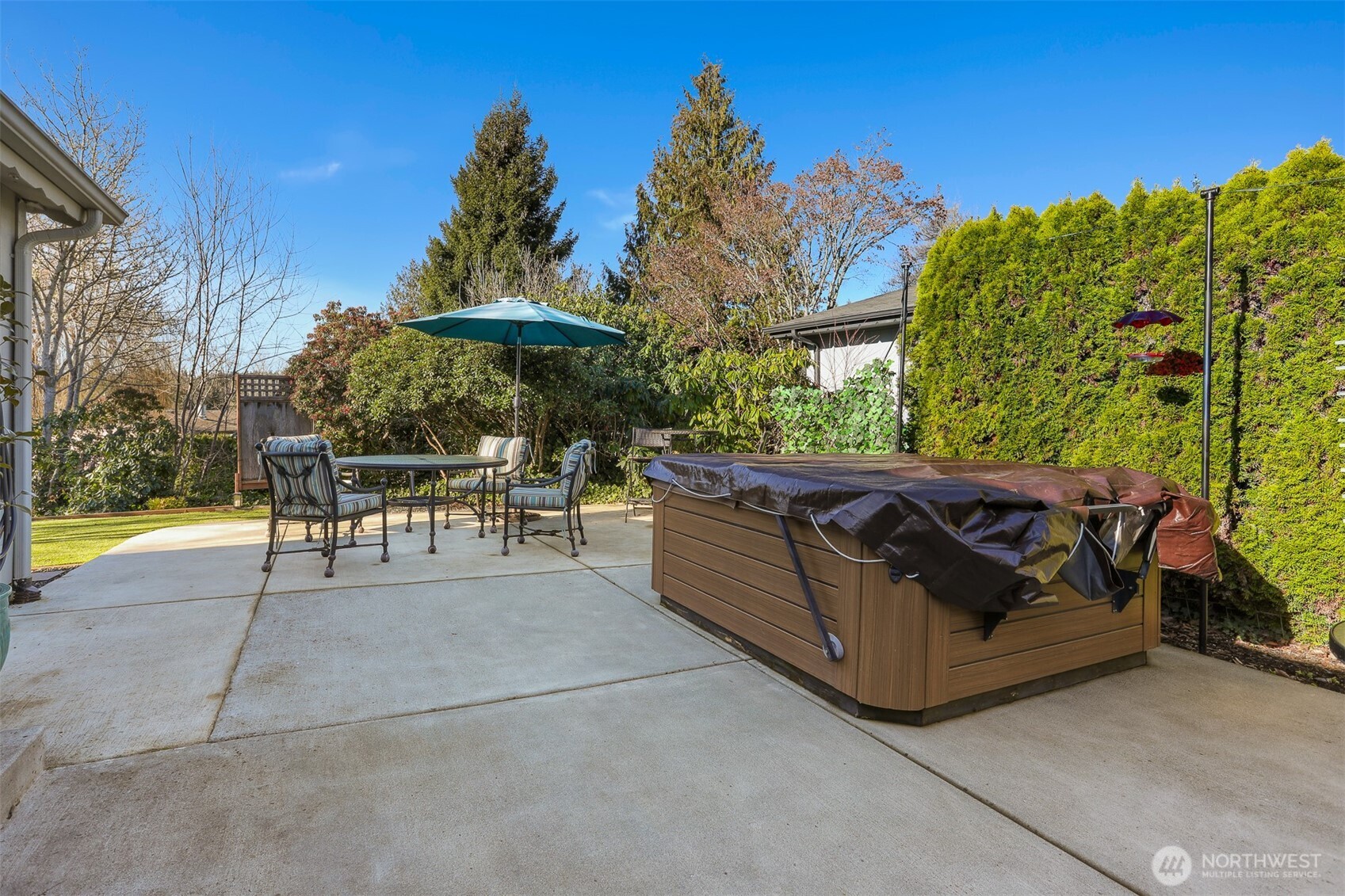 23716 9th Place West Bothell, WA 98021 - Photo 38 of 40 a view of a backyard with sitting area