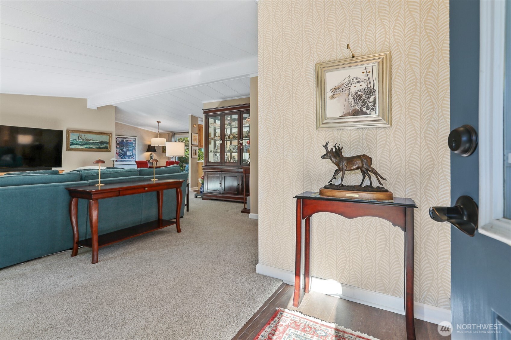 23716 9th Place West Bothell, WA 98021 - Photo 8 of 40 a view of a workspace with furniture and a livingroom