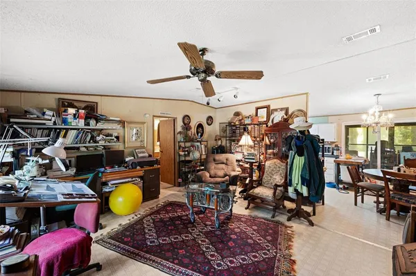 a very nice looking room with a large window