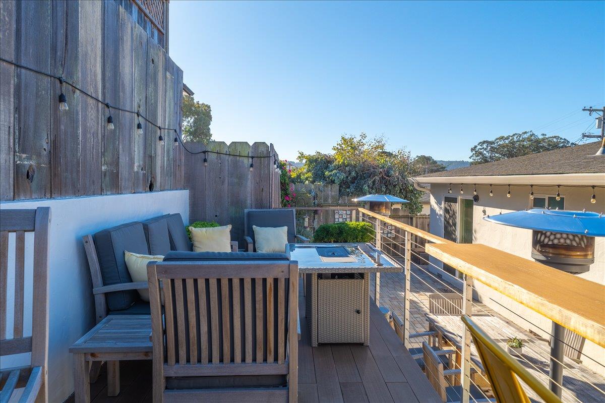 1232 Vallejo Street Seaside, CA 93955 - Photo 38 of 42 a view of balcony with wooden floor and seating space