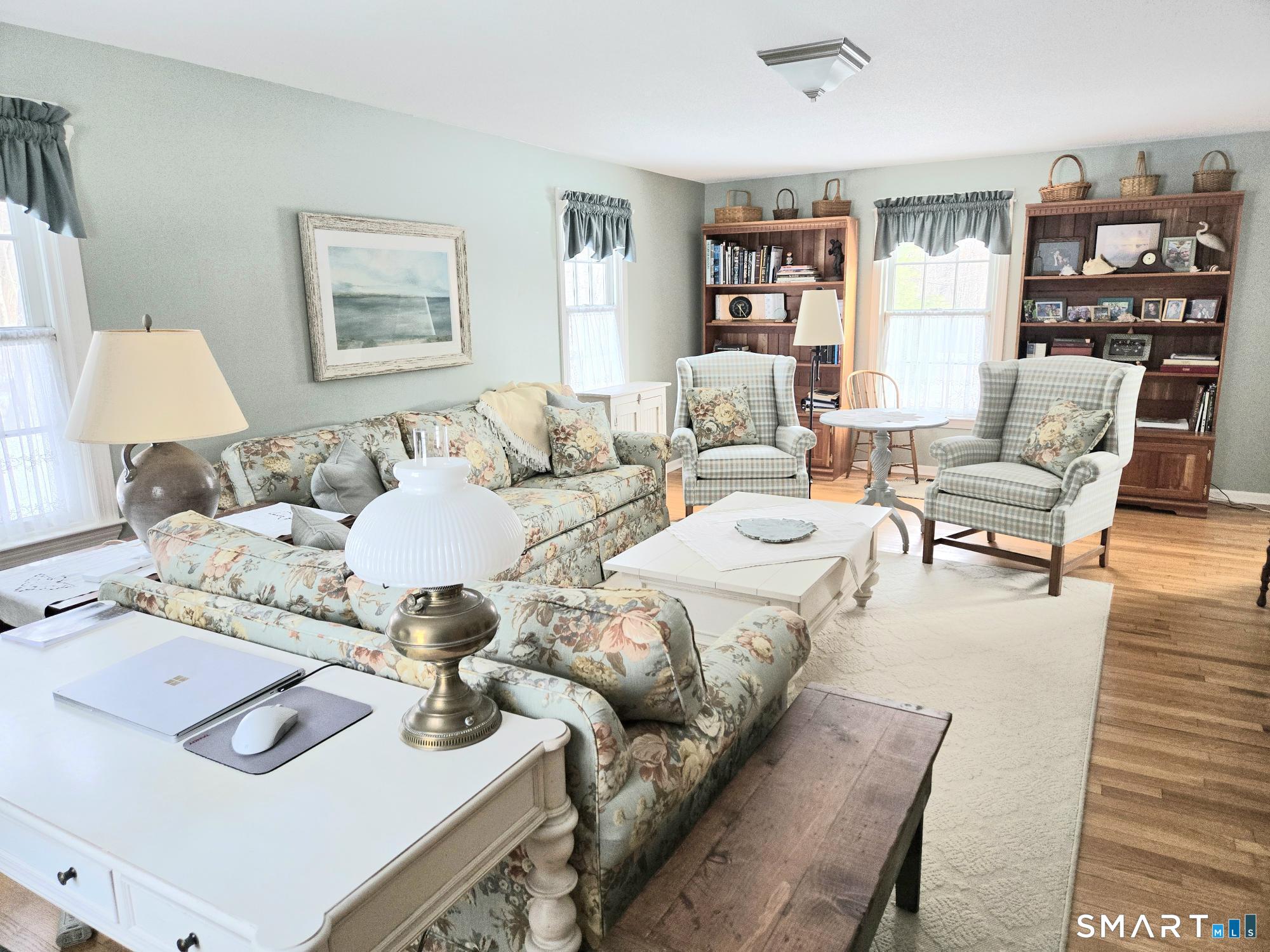 59 Dickinson Road Marlborough, CT 06447 - Photo 5 of 38 Front to Back Living Room