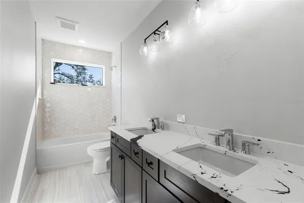 a view of small space with racks on the wall