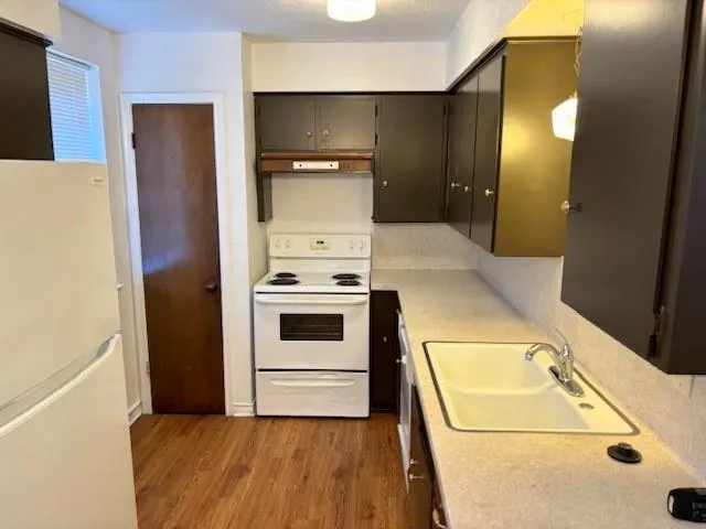 a utility room with washer and dryer