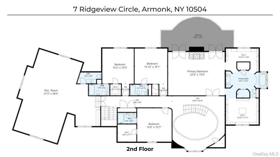 7 Ridgeview Circle Armonk, NY 10504 - Photo 49 of 50 a picture of a bathroom with a sink and a mirror