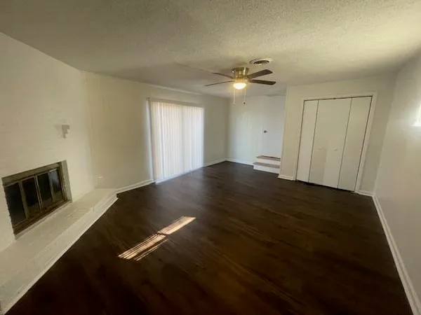 wooden floor in an empty room