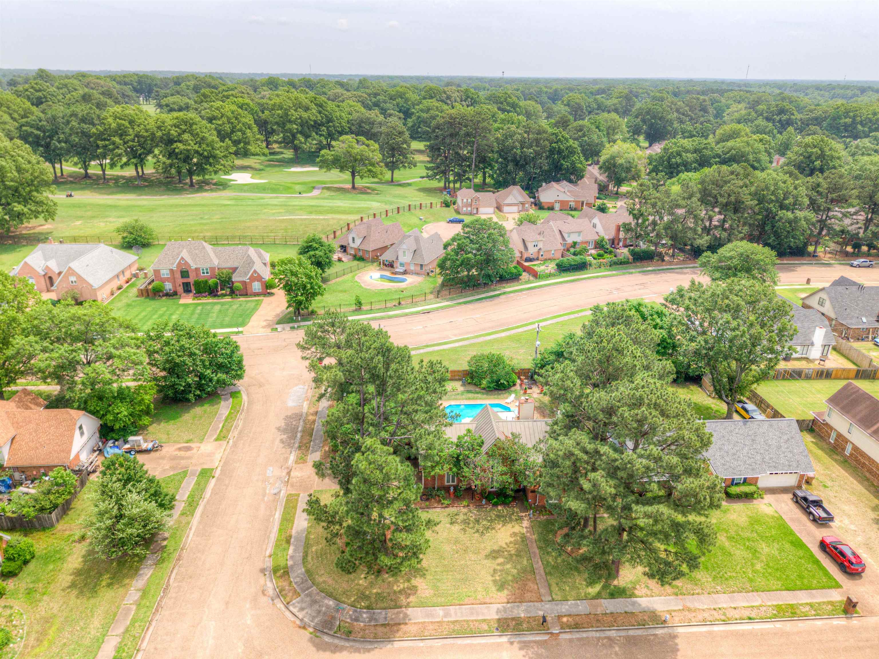 3930 Bobby Jones Road Memphis, TN 38125 - Photo 33 of 35 a view of a lake with a yard