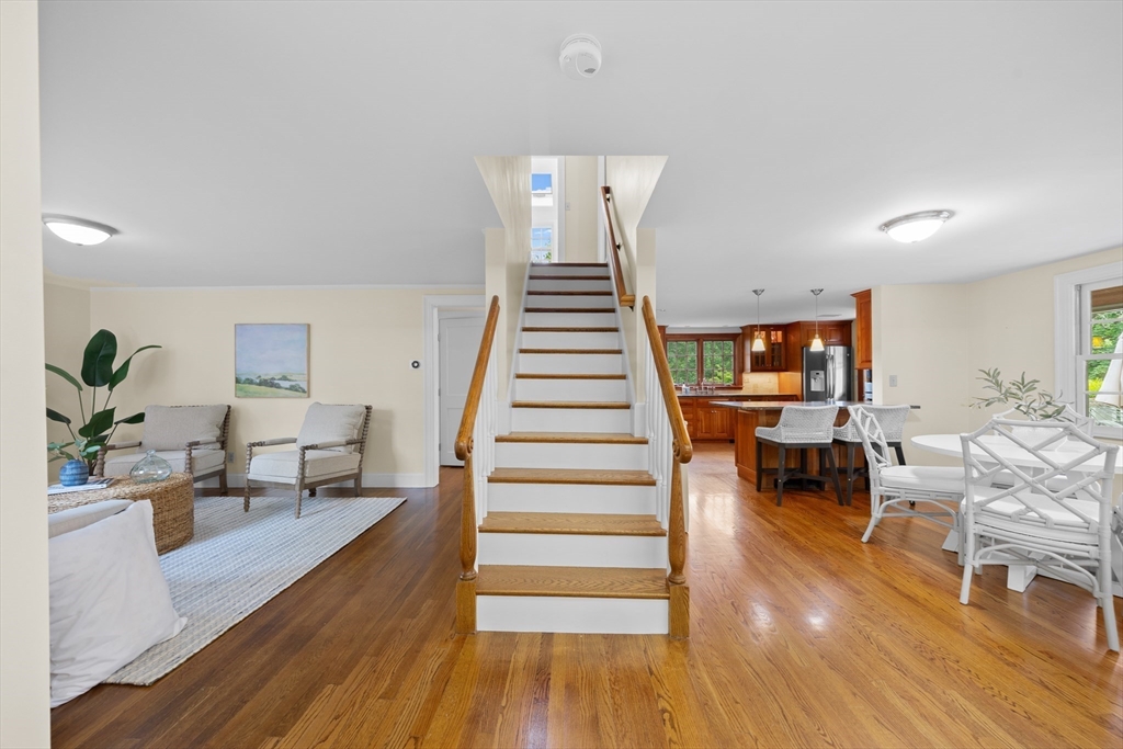 15 Hawthorne Road Hingham, MA 02043 - Photo 18 of 35 a living room with furniture and a wooden floor