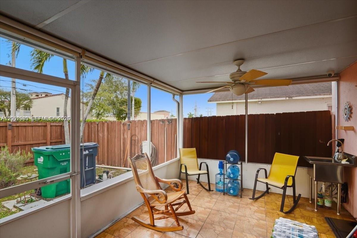 13741 Southwest 160th Terrace Miami, FL 33177 - Photo 31 of 34 a view of an outdoor sitting area