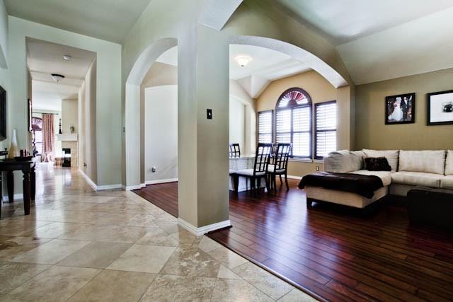 6352 Rolling Hill Road The Colony, TX 75056 - Photo 3 of 23 a living room with furniture and a large window