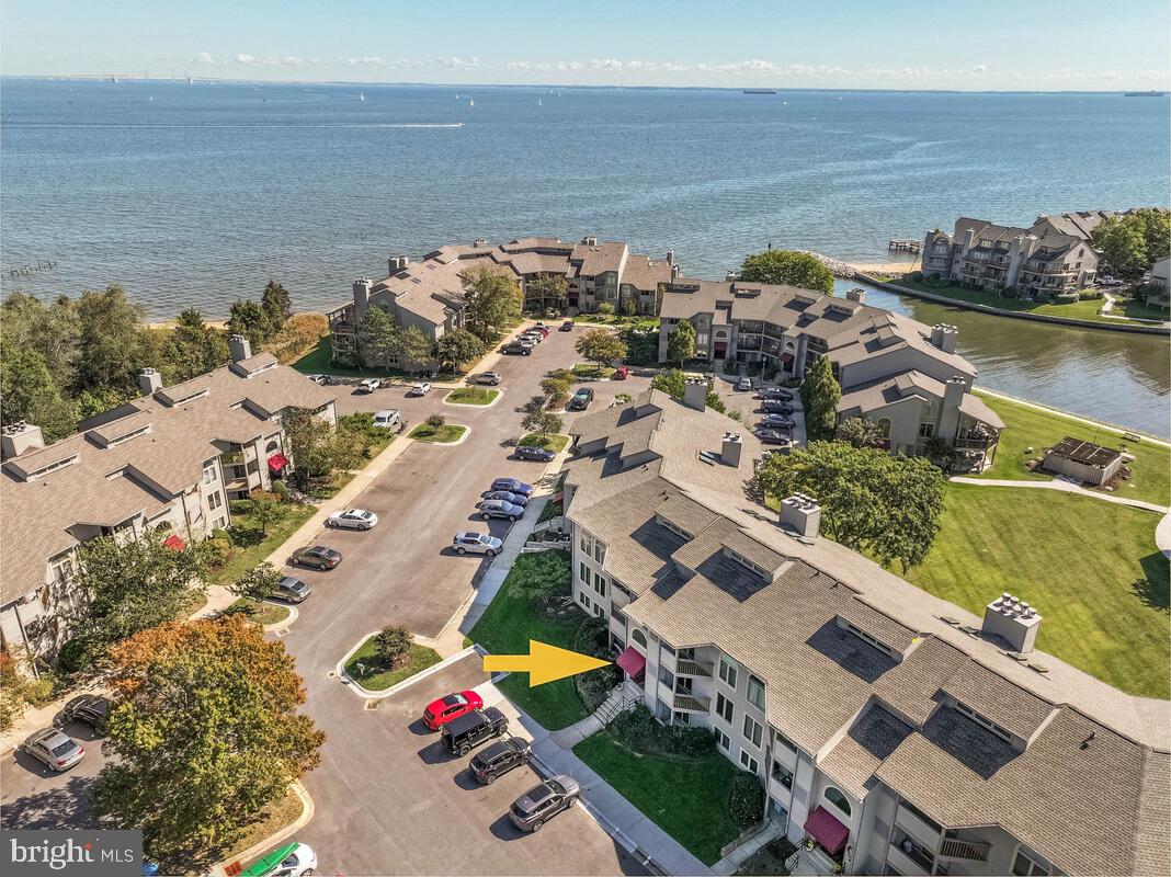 7002 Channel Village Court, Unit 101 Annapolis, MD 21403 - Photo 22 of 48 Ariel view