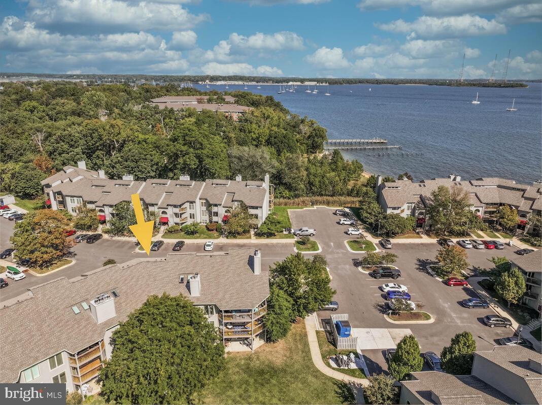 7002 Channel Village Court, Unit 101 Annapolis, MD 21403 - Photo 29 of 48 Ariel view