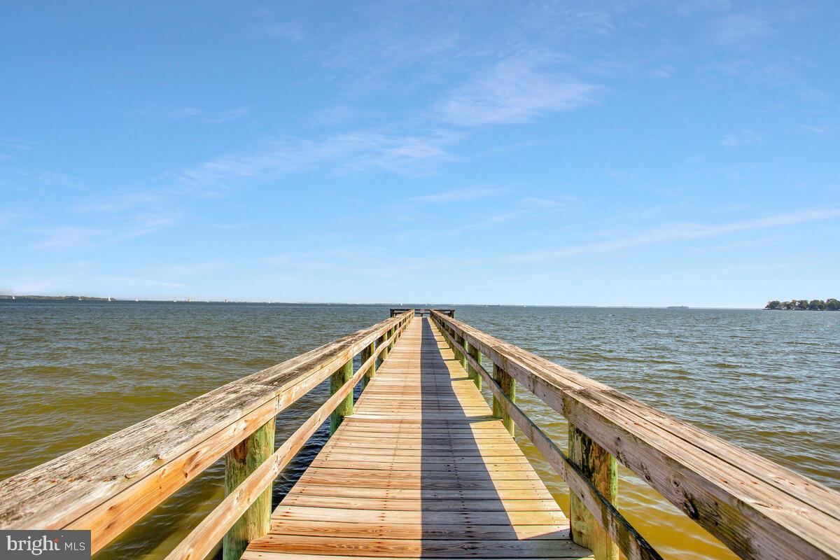 7002 Channel Village Court, Unit 101 Annapolis, MD 21403 - Photo 39 of 48 View from pier