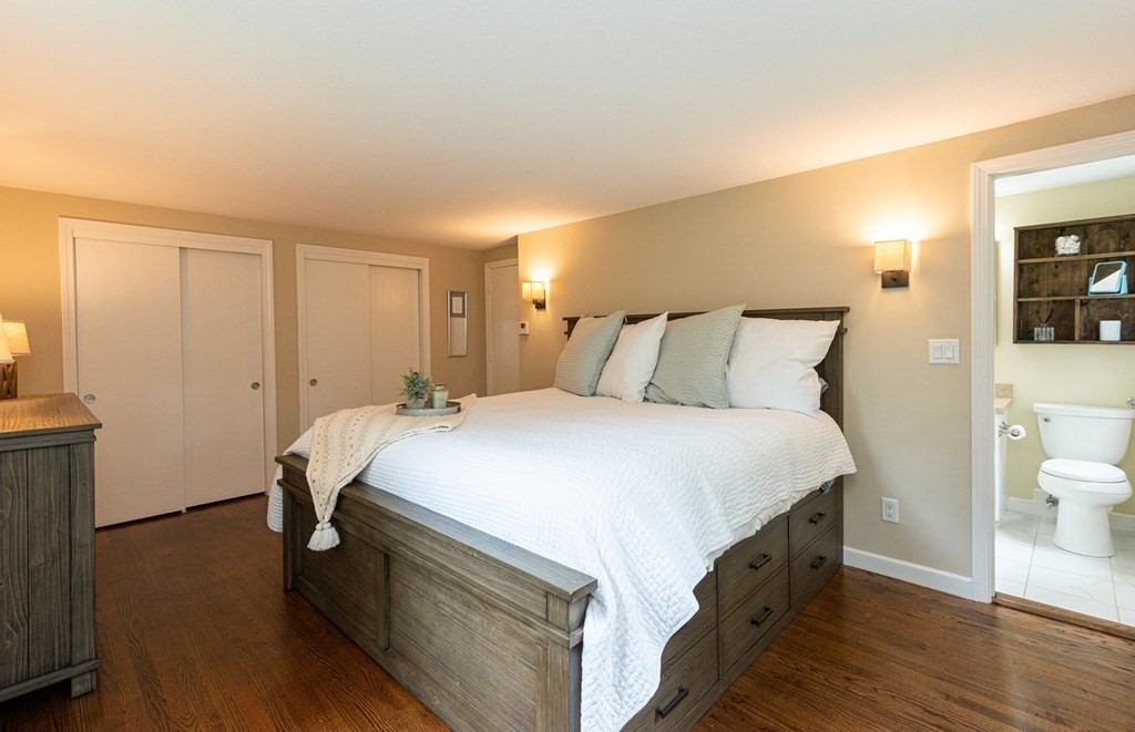 12 Moran Road Lynnfield, MA 01940 - Photo 27 of 42 a bedroom with a bed and a view of bathroom
