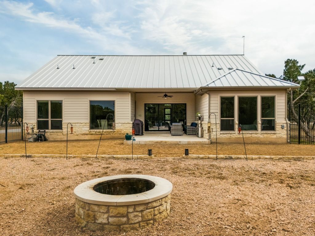 2140 Carpenter Loop Burnet, TX 78611 - Photo 28 of 40 a view of a house with backyard and sitting area