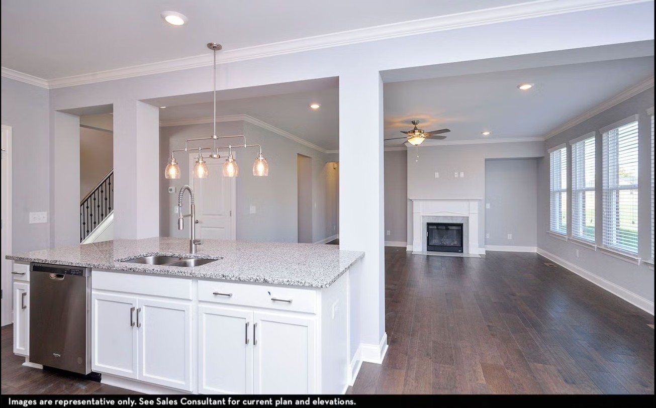 7914 Pine Street Fairview, TN 37062 - Photo 18 of 22 a view of a kitchen counter space and wooden floor