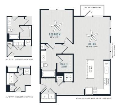 1296 Moreland Avenue Southeast, Unit 12101 Atlanta, GA 30316 - Photo 7 of 15 a black and white photo of a living room