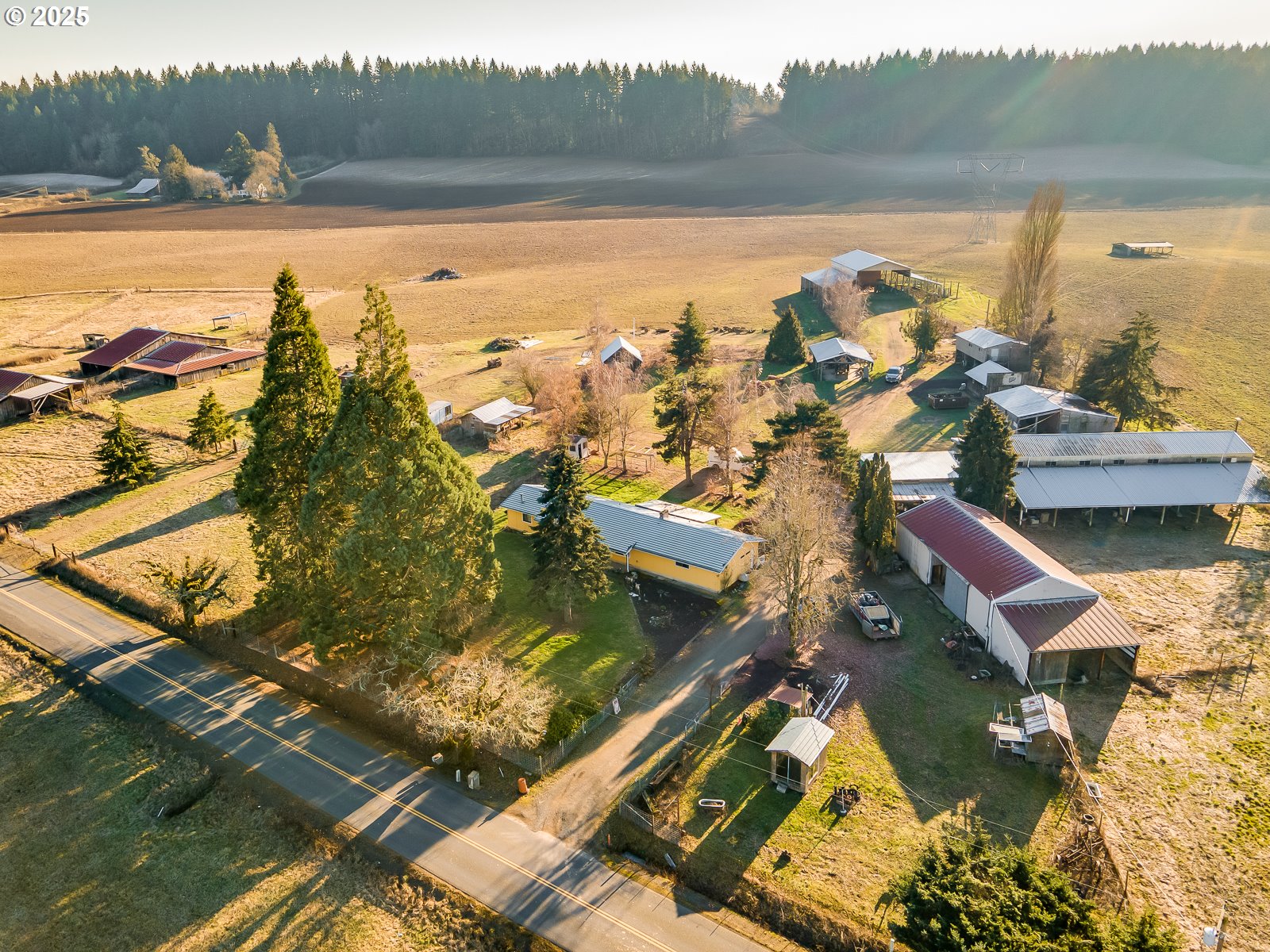 21340 Southwest Tile Flat Road Beaverton, OR 97007 - Photo 1 of 46 an aerial view of a house with a lake view