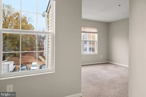 a view of livingroom with windows