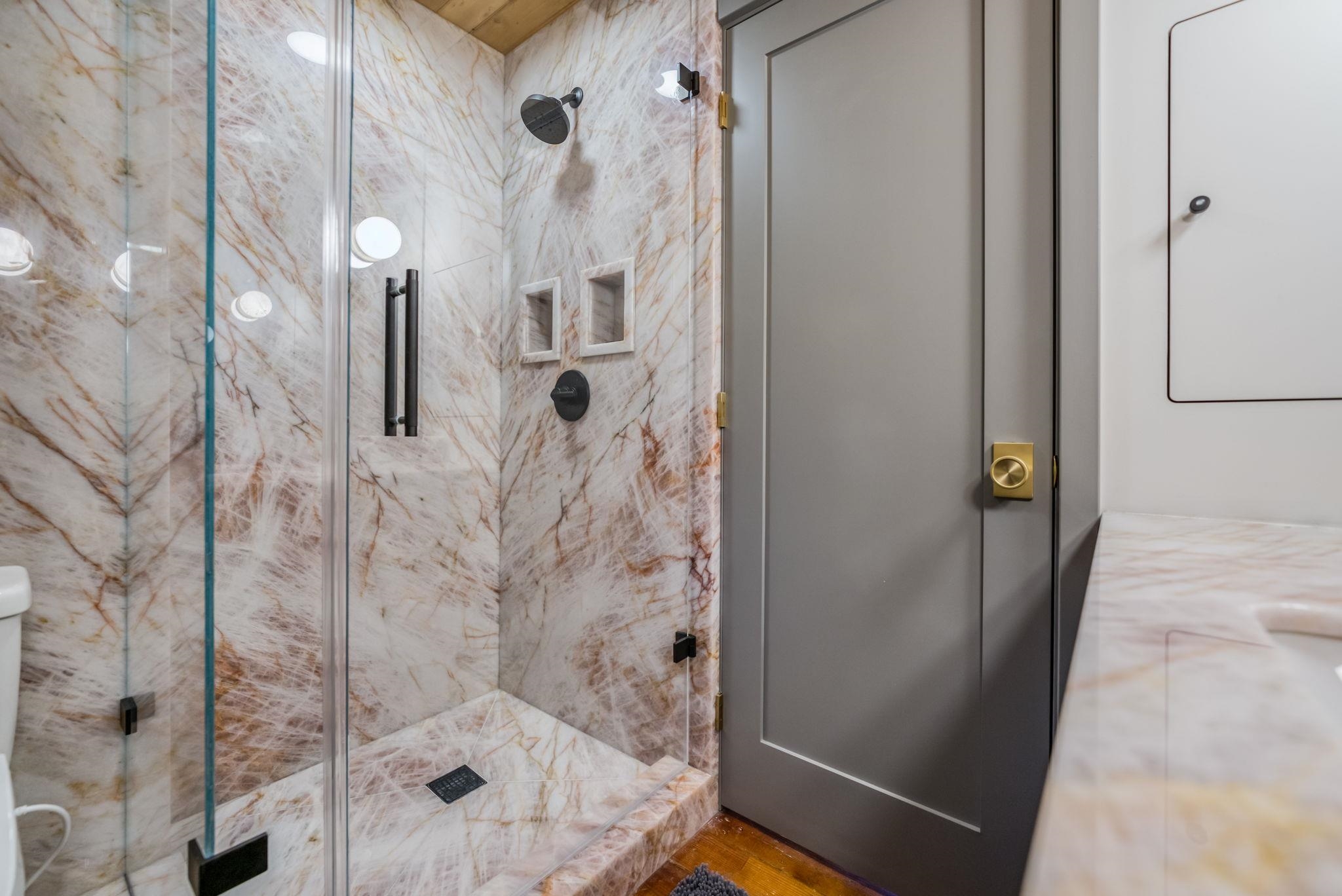 4285 Jeffrey Way Carnelian Bay, CA 96140 - Photo 12 of 21 a bathroom with a shower
