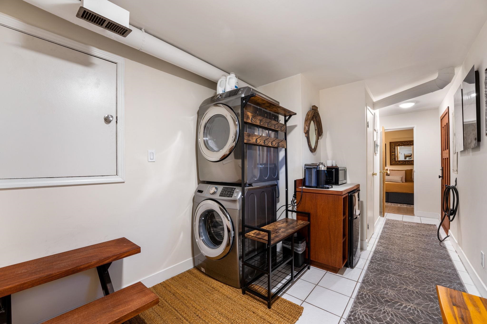 4285 Jeffrey Way Carnelian Bay, CA 96140 - Photo 17 of 21 a view of a storage & utility room with washer and dryer