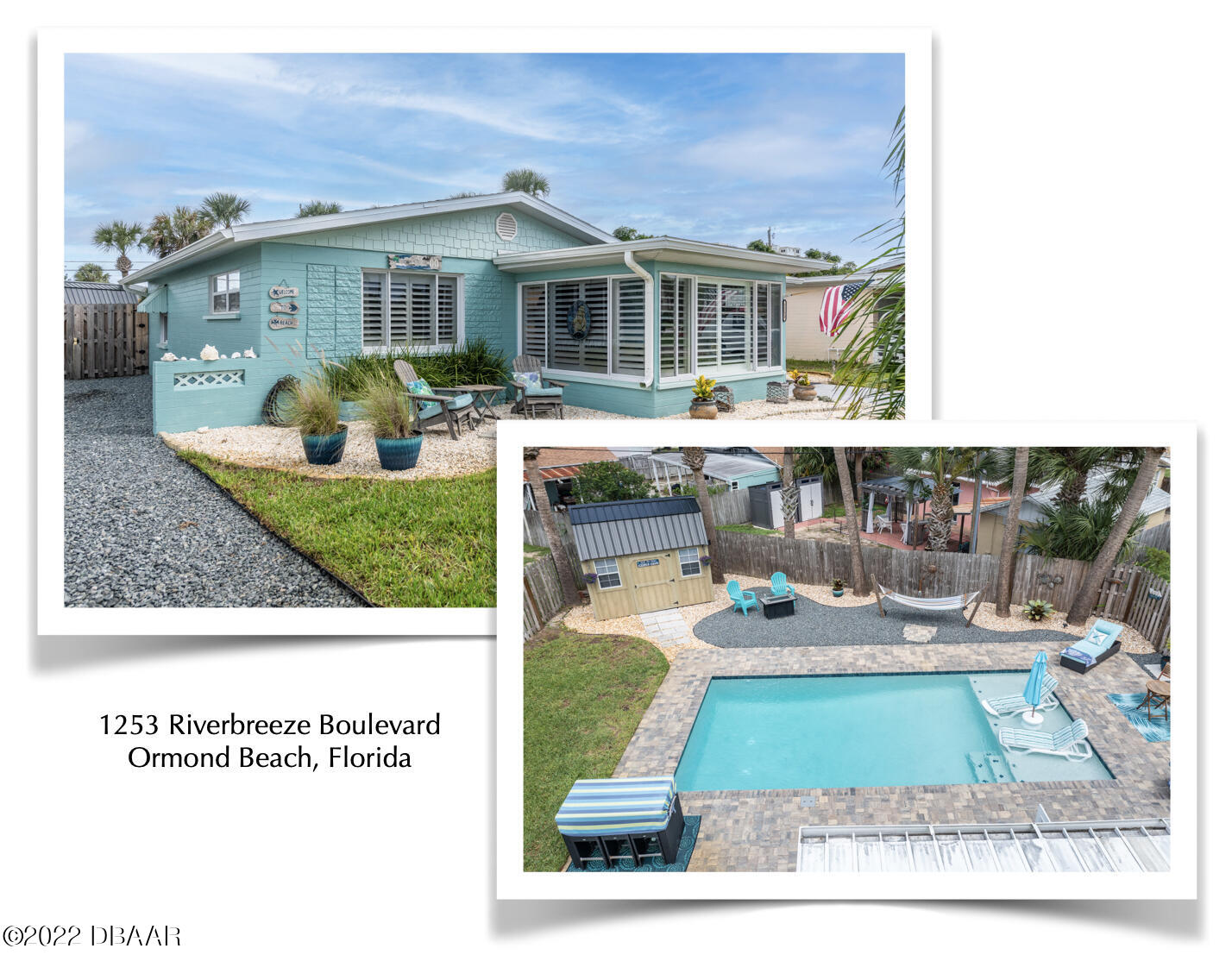a outdoor living space with furniture and a rug